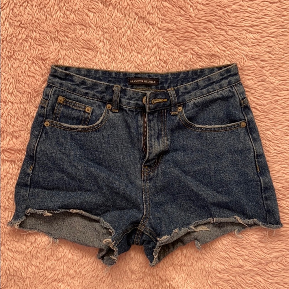 brandy melville denim shorts